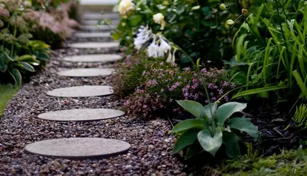 Askelpolku 380mm harmaa - Betonilaatat - 76850 - 2