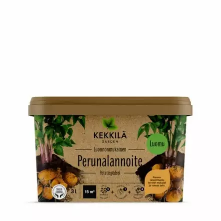 KEKKILÄ PERUNALANNOITE 3L LUONNONM. - Mullat ja turpeet - 6433000623100 - 1