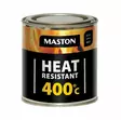 MASTON KUUMANKESTO 400C 250ML MUSTA - Metallimaalit ja kuumakestomaalit - 6412496048000 - 1