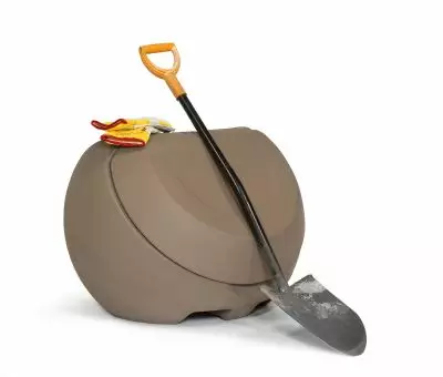 HIEKOITUSASTIA 120L INORA HARMAA - Hiekoitusastiat - 900780 - 1