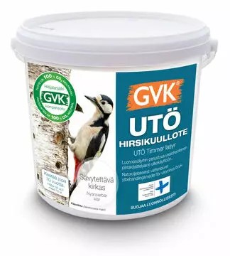 UTÖ HIRSIKUULLOTE 9,0 KIRKAS - Kuullotteet - 6419726000050 - 1