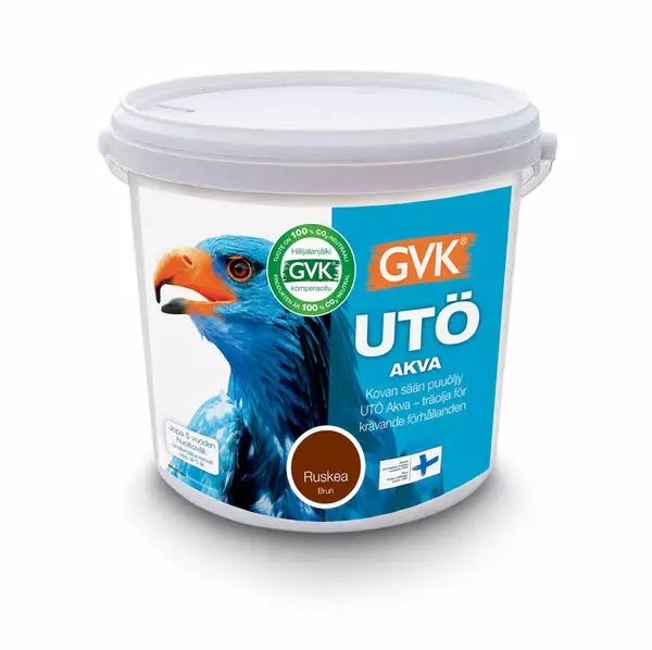 UTÖ AKVA PUUÖLJY 0,9 RUSKEA - Puuöljyt - 6419726403431 - 1