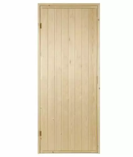 SAUNAN OVI 9X21 PANELOITU - Saunan puuovet - DO00262 - 1