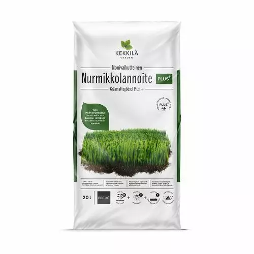 KEKKILÄ NURMIKKOLANNOITE PLUS+20L - Mullat ja turpeet - 6433000623612 - 1