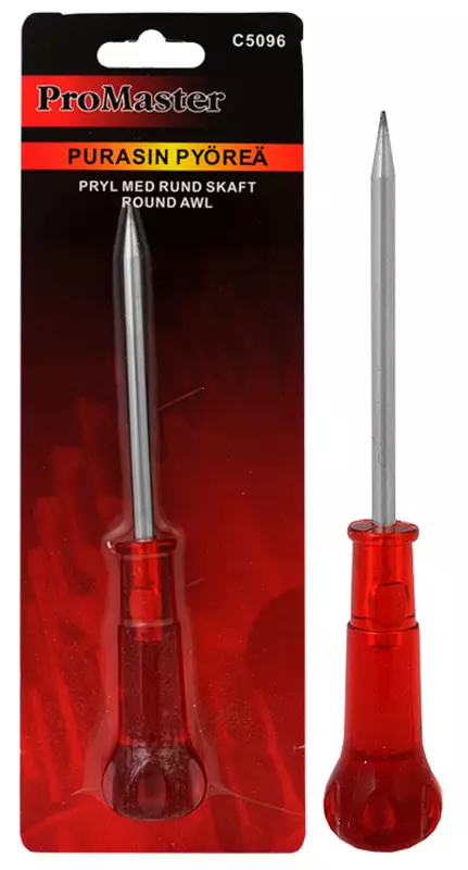 Purasin pyöreä 12x180mm - Puukot, veitset ja taltat - 6420286850962 - 1