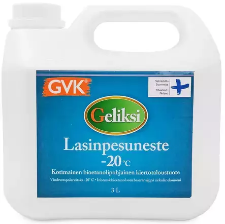Tuulilasinpesuneste Geliksi -20c 3L - Lasinpesunesteet - 6419726999514 - 1