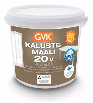 Gvk kalustemaali 20 C 2,7L - Kalustemaalit - 6419726000784 - 1