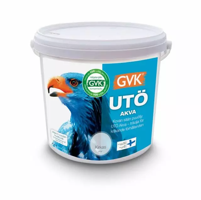 UTÖ AKVA PUUÖLJY 9,0 KIRKAS - Puuöljyt - 6419726403424 - 1