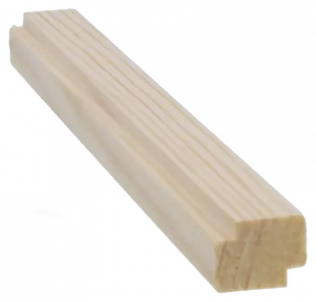 VARJOLISTA 15X18X3300 PUUV MÄNTY - Peitelistat - 3025 - 1