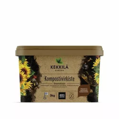 KEKKILÄ KOMPOSTIVIRKISTE 3KG - Mullat ja turpeet - 6433000630405 - 1