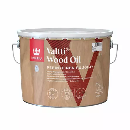 VALTTI WOOD OIL 7,2L KIRKAS - Puuöljyt - 6408070144886 - 1