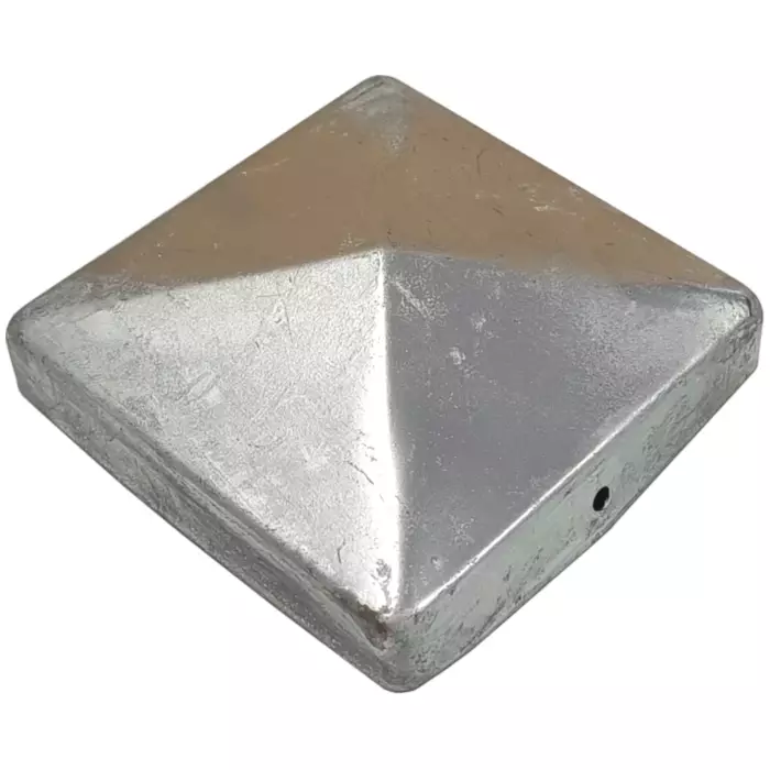 Aitatolpan metallihattu 102x102mm - Aitalaudat ja aitatolpat - 6430040626429 - 1