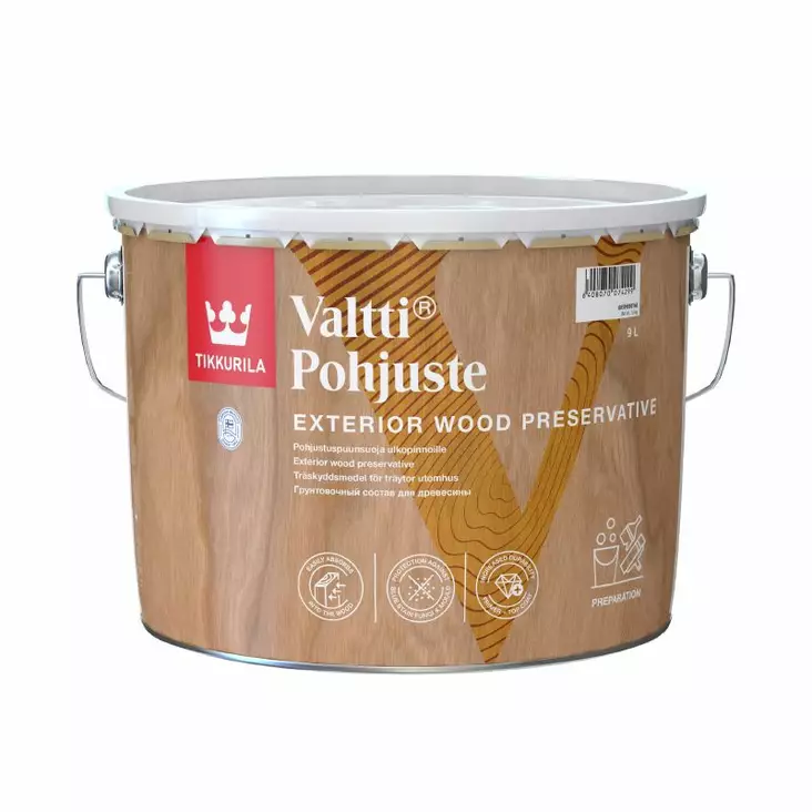 VALTTI POHJUSTE 9,0L - Puuöljyt - 6408070014349 - 1