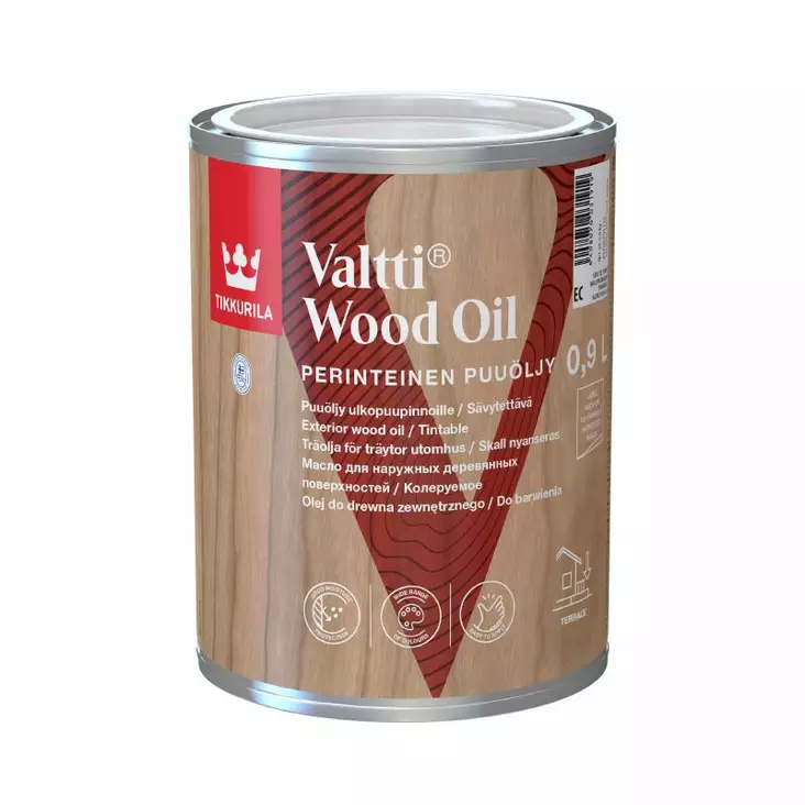 VALTTI WOOD OIL 0,9L - Puuöljyt - 6408070031919 - 1